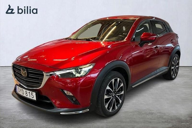 Begagnad Mazda CX-3 122 HK (89 kW) 2018 Röd SUV