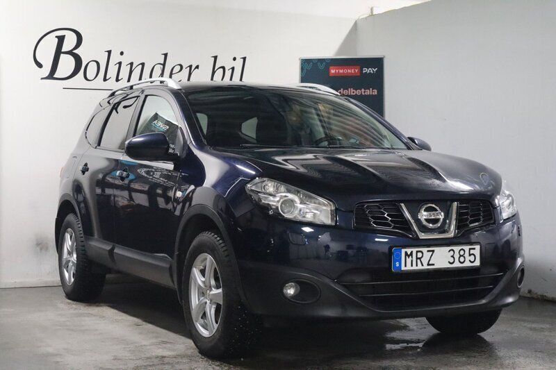 Mörkblå Begagnad 2012 Nissan Qashqai +2 SUV | 89 800 kr (Marknadspris) - Bild 1/4