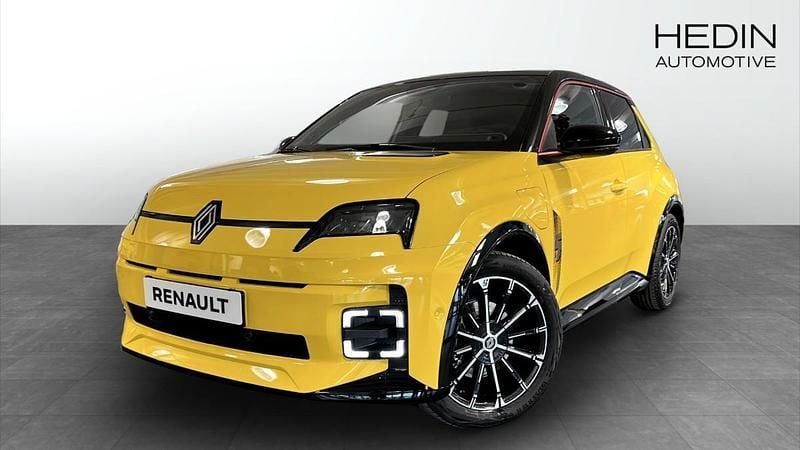 Gul (white) Begagnad 2025 Renault R5 Iconic Halvkombi | 379 900 kr - Bild 1/2