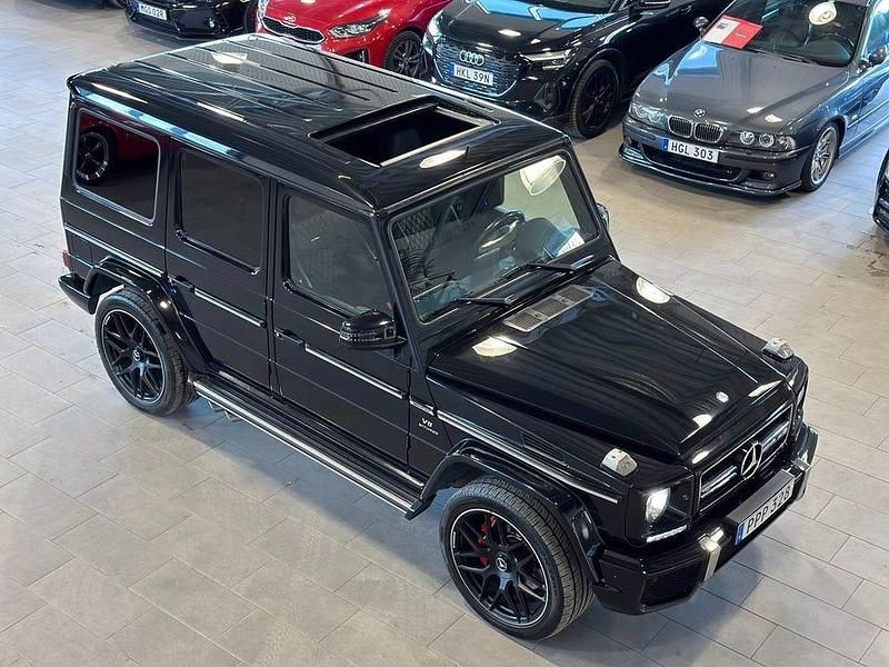 Begagnad Mercedes G63 AMG AMG 572 HK (420 kW) 2015 Svart SUV