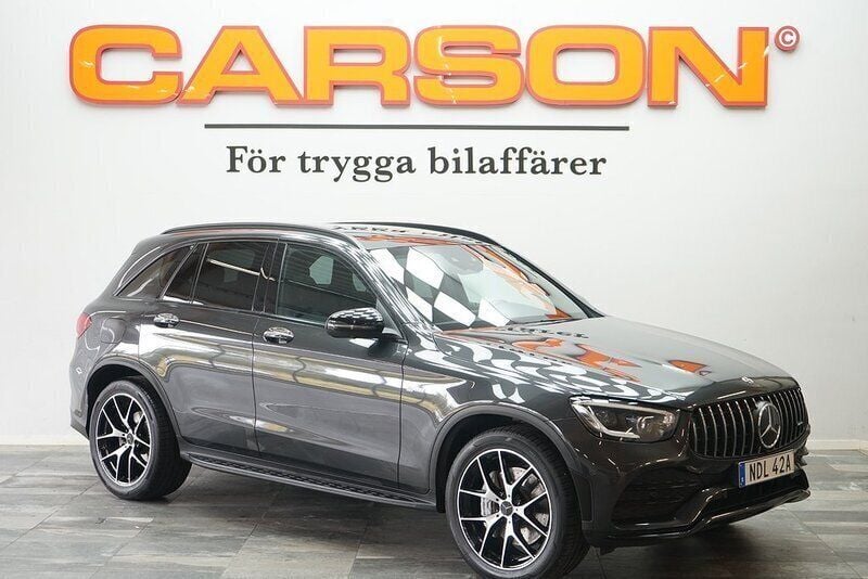 Grå Begagnad 2020 Mercedes GLC43 AMG Premium Plus SUV | 499 900 kr (Dyr) - Bild 1/3