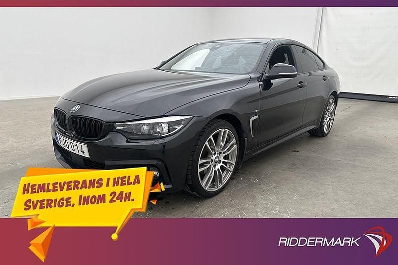 Svart Begagnad 2017 BMW 420 M Sport Halvkombi | 274 800 kr (Dyr) - Bild 1/3