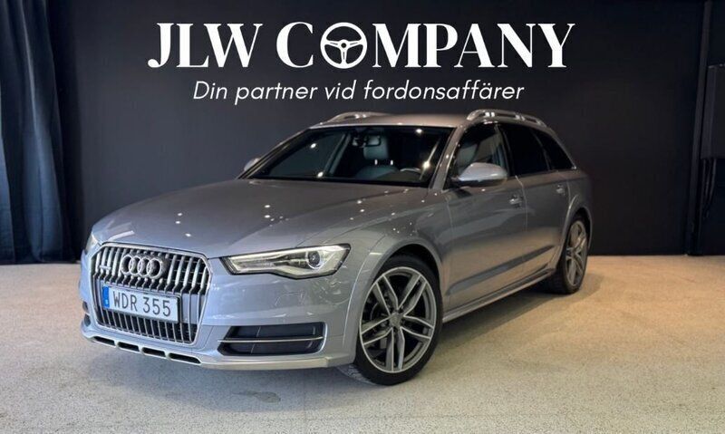 Grå Begagnad 2016 Audi A6 Allroad Sport Kombi | 254 900 kr (Marknadspris) - Bild 1/4