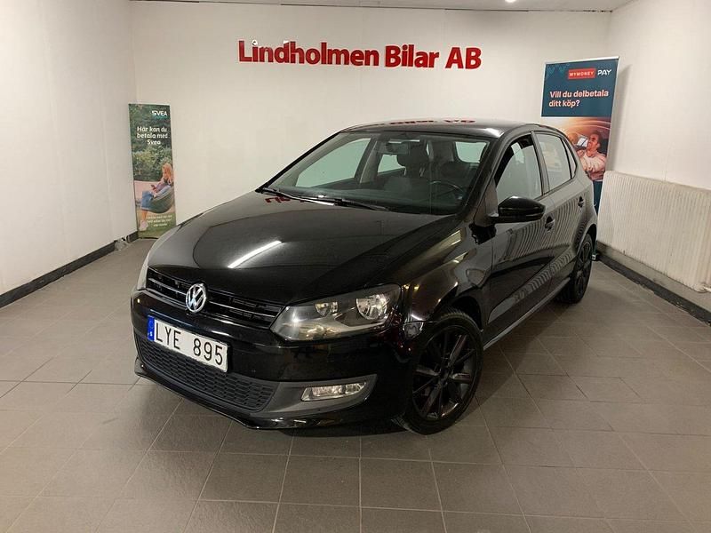 Svart Begagnad 2012 VW Polo Halvkombi | 58 900 kr (Bra pris) - Bild 1/4