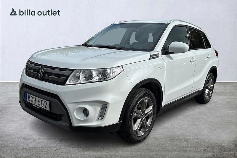 Vit Begagnad 2015 Suzuki Vitara GL SUV | 99 900 kr (Marknadspris) - Bild 1/2