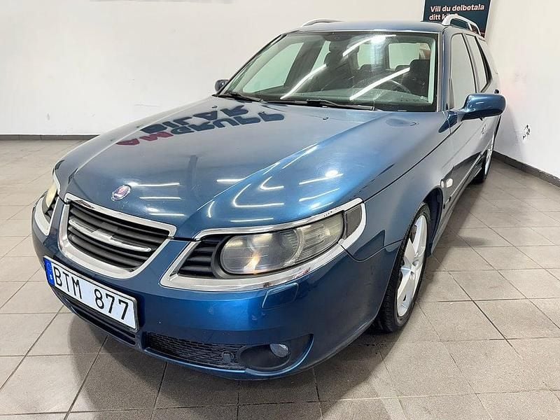 Begagnad Saab 9-5 Vector 185 HK (136 kW) 2008 Blå Kombi