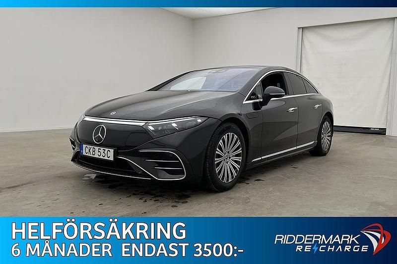 Begagnad Mercedes EQS450+ Premium 264 kW (360 HK) 2021 Svart Halvkombi