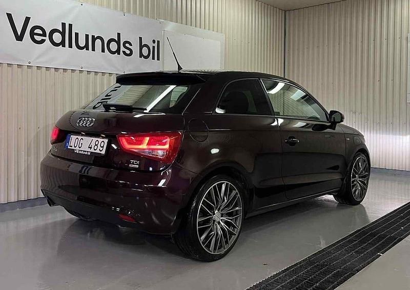 Begagnad Audi A1 Proline 105 HK (77 kW) 2010 Röd Halvkombi