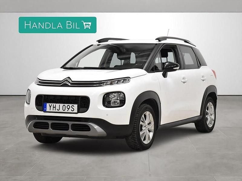 Vit Begagnad 2021 Citroën C3 Aircross PureTech SUV | 144 700 kr (Marknadspris) - Bild 1/4