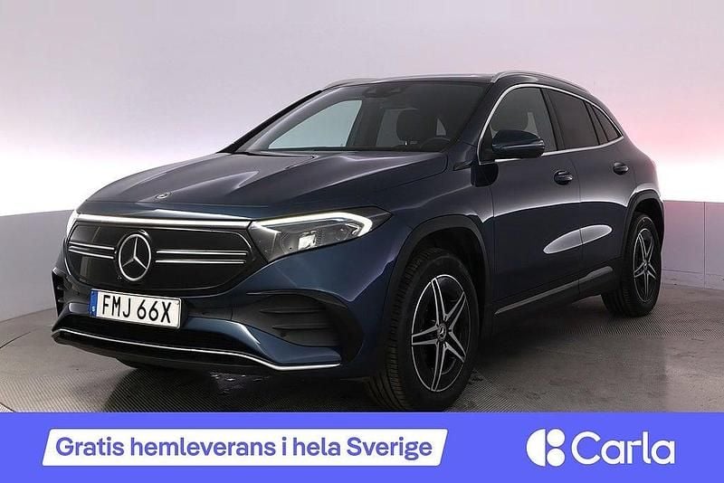 Begagnad Mercedes EQA250 AMG 140 kW (191 HK) 2021 Blå SUV