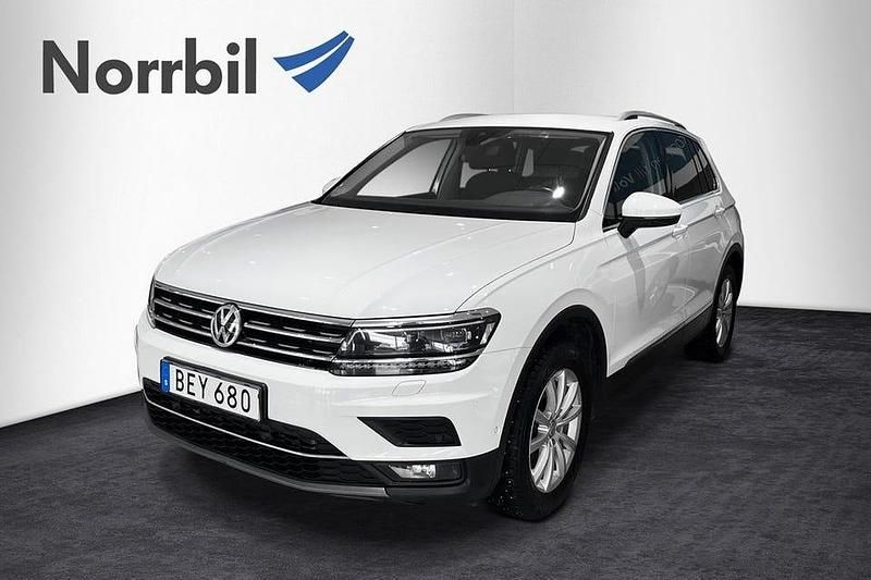 Begagnad VW Tiguan 190 HK (139 kW) 2018 Vit SUV