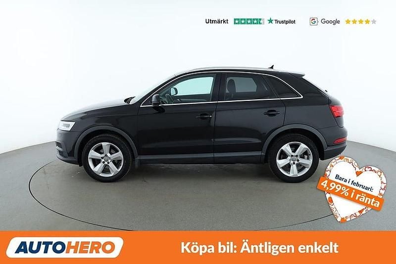 Begagnad Audi Q3 151 HK (111 kW) 2015 Svart SUV