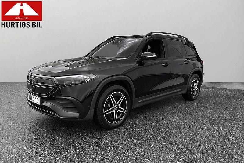 Svart Begagnad 2023 Mercedes EQB350 Premium Plus SUV | 469 900 kr - Bild 1/4