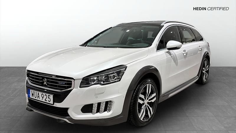 Vit Begagnad 2015 Peugeot 508 RXH Kombi | 139 900 kr (Marknadspris) - Bild 1/4