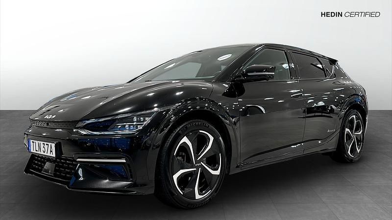 Svart Begagnad 2021 Kia EV6 GT-Line SUV | 369 900 kr (Lite dyr) - Bild 1/4
