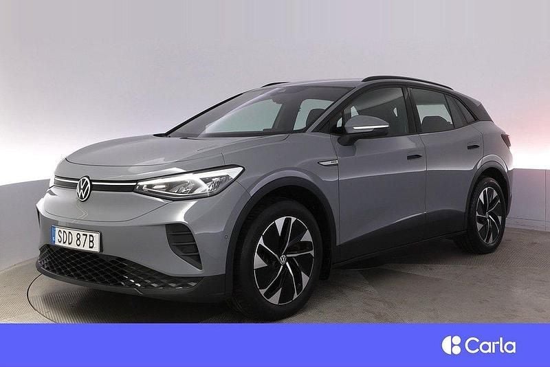 Grå Begagnad 2022 VW ID.4 Comfortline SUV | 349 900 kr (Marknadspris) - Bild 1/4