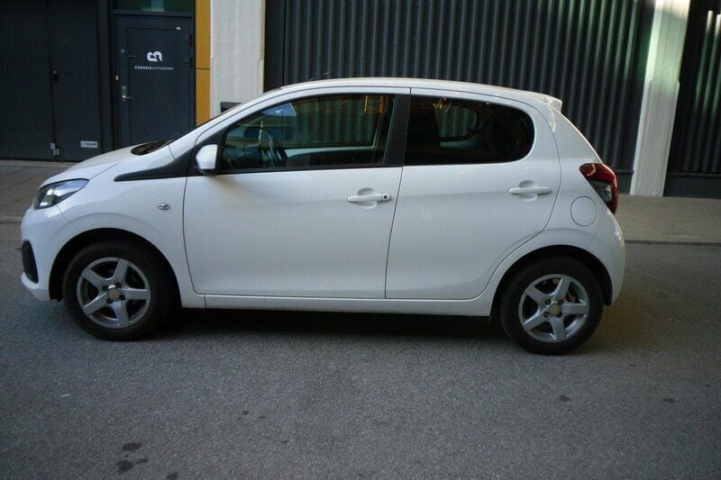 Vit Begagnad 2015 Peugeot 108 Halvkombi | 54 000 kr (Bra pris) - Bild 1/4