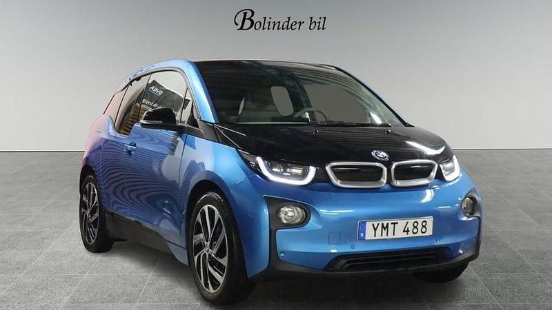 Begagnad BMW i3 Comfort Edition 125 kW (170 HK) 2017 Blå Halvkombi