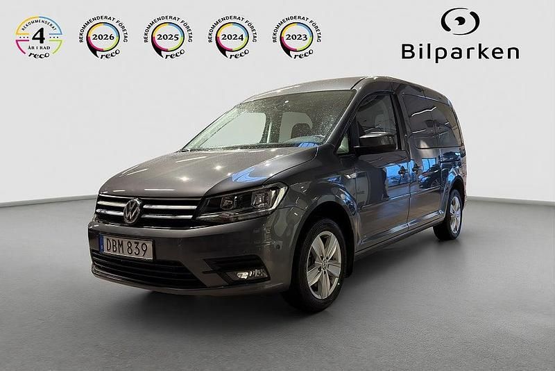 Begagnad VW Caddy Maxi Life Life 150 HK (110 kW) 2016 Grå Minibuss