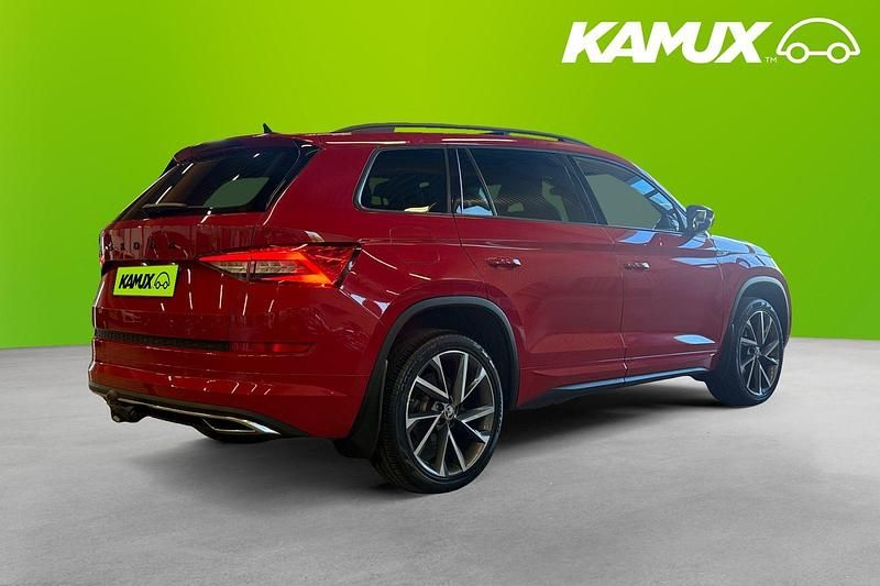 Begagnad Skoda Kodiaq SportLine 200 HK (147 kW) 2021 Röd SUV