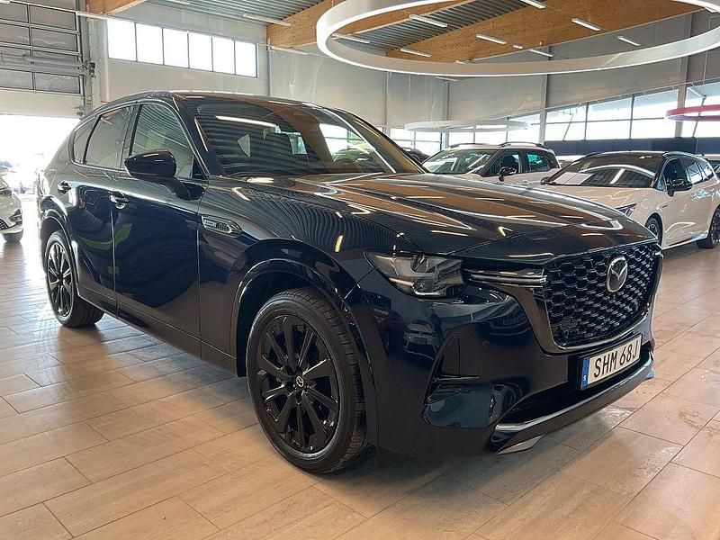 Begagnad Mazda CX-60 Homura-Line 326 HK (239 kW) 2023 Blå SUV
