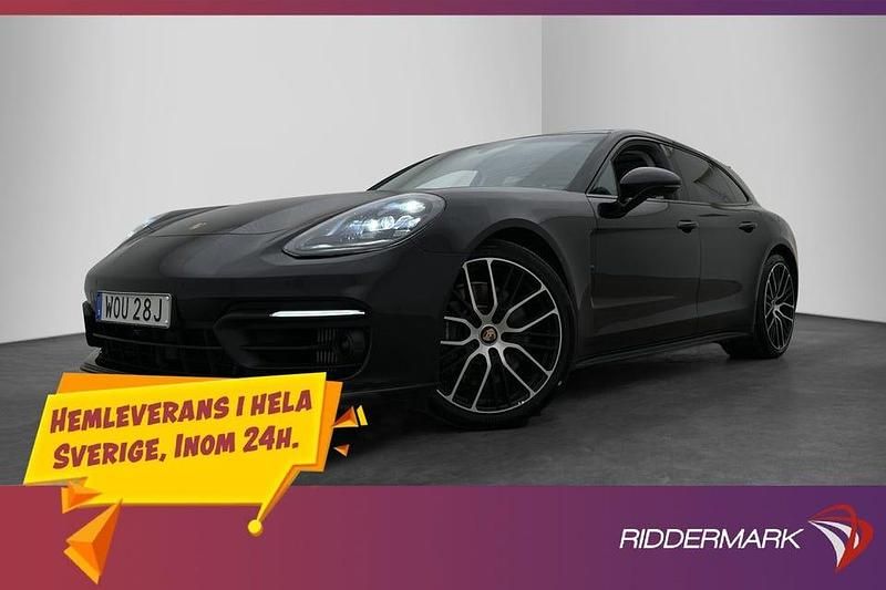 Grå Begagnad 2021 Porsche Panamera Sport Turismo Kombi | 798 900 kr - Bild 1/3