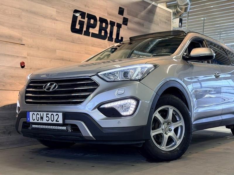 Begagnad Hyundai Grand Santa Fe Premium 197 HK (144 kW) 2014 Silver SUV