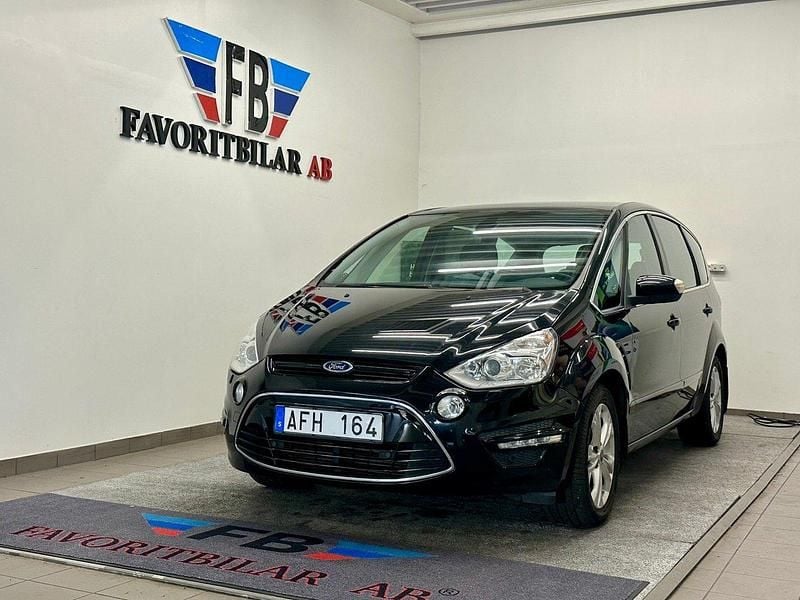 Svart Begagnad 2013 Ford S-MAX Business Edition Minibuss | 89 900 kr (Lite dyr) - Bild 1/4