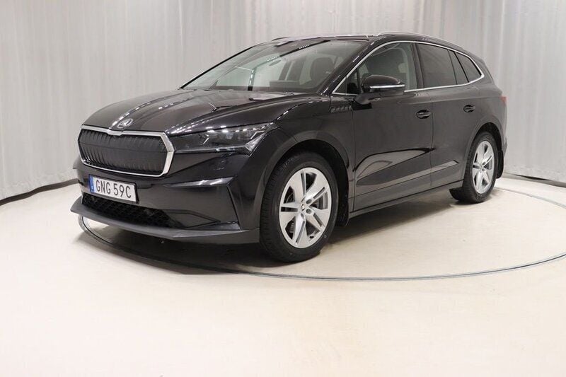 Svart Begagnad 2022 Skoda Enyaq iV SUV | 339 900 kr (Bra pris) - Bild 1/4