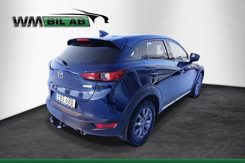 Begagnad Mazda CX-3 Optimum 150 HK (110 kW) 2019 Blå SUV