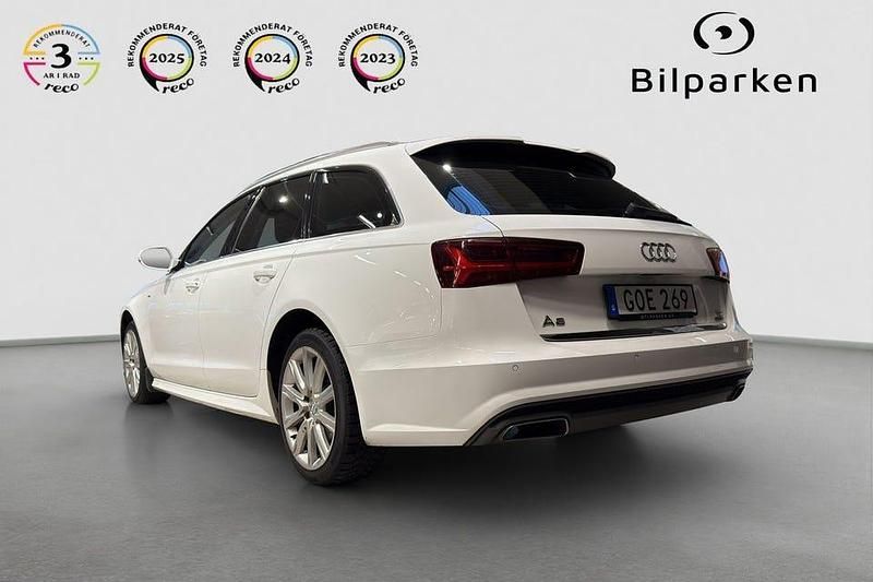 Begagnad Audi A6 Ambition 190 HK (139 kW) 2016 Vit Kombi