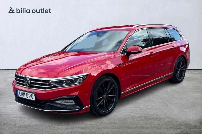 Röd Begagnad 2021 VW Passat GT Kombi | 249 900 kr (Bra pris) - Bild 1/4