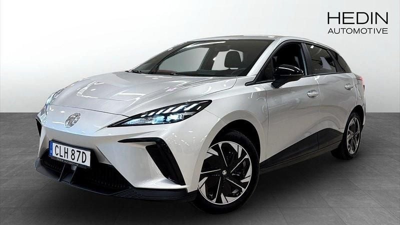 Grå (silver) Begagnad 2023 MG MG4 EV Halvkombi | 259 900 kr - Bild 1/4