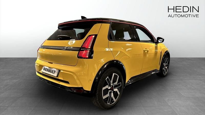 Ny Renault R5 Iconic 110 kW (150 HK) 2025 Vit Halvkombi