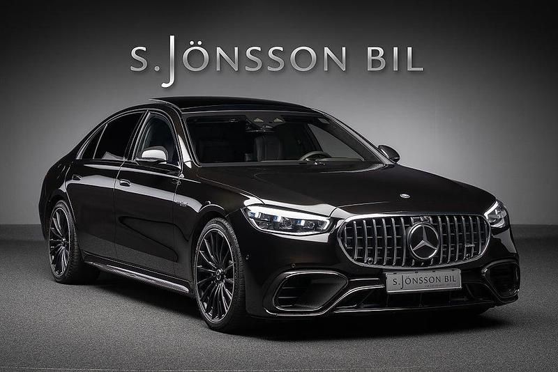 Begagnad Mercedes S63L AMG Business 802 HK (589 kW) 2024 Onyx black metallic Sedan