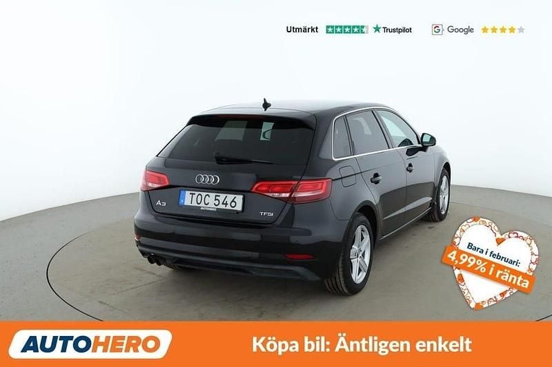 Begagnad Audi A3 151 HK (111 kW) 2017 Svart Sedan