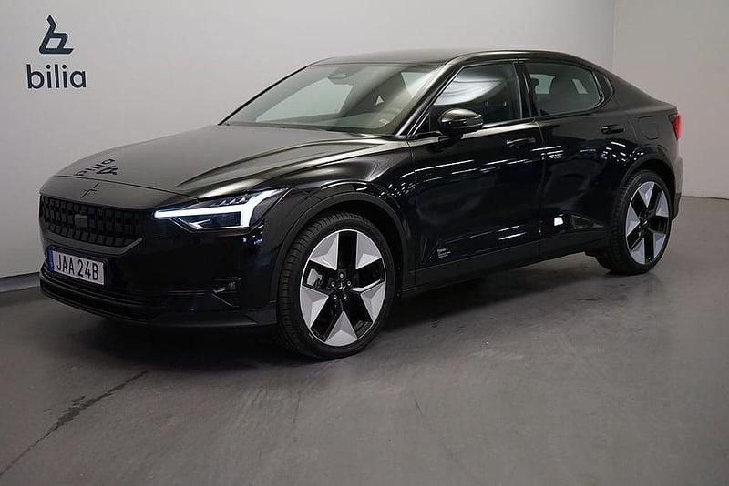 Svart Begagnad 2022 Polestar 2 Long Range Single Motor Halvkombi | 349 500 kr (Marknadspris) - Bild 1/3