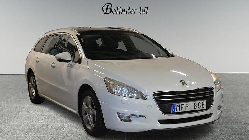 Vit Begagnad 2011 Peugeot 508 SW Kombi | 69 800 kr (Marknadspris) - Bild 1/4