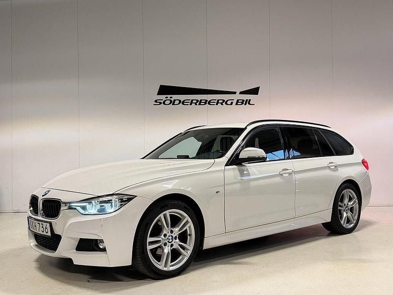 Vit Begagnad 2016 BMW 320 M Sport Kombi | 149 900 kr (Marknadspris) - Bild 1/4