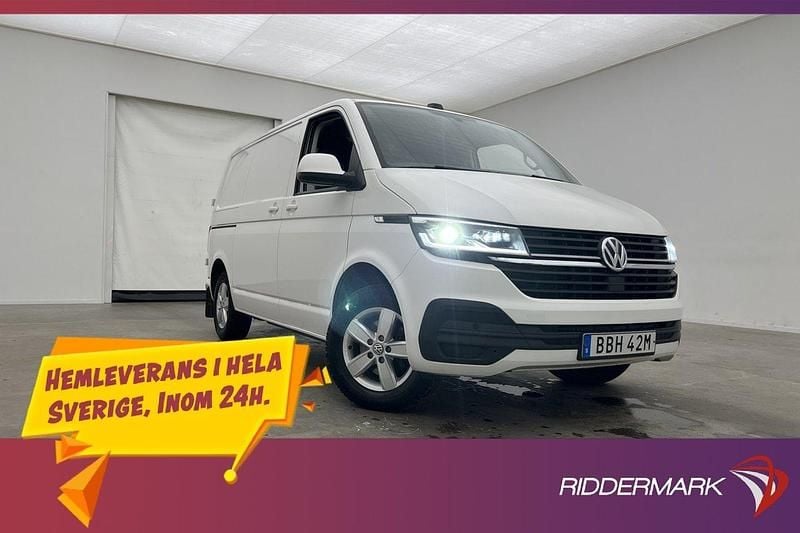 Vit Begagnad 2021 VW T6.1 Van | 259 800 kr (Bra pris) - Bild 1/3