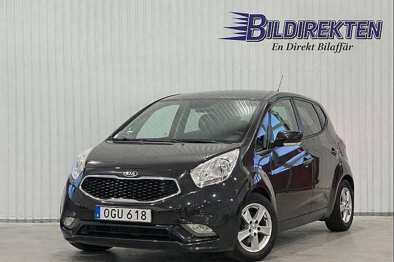 Svart Begagnad 2016 Kia Venga Comfort Halvkombi | 109 900 kr (Marknadspris) - Bild 1/4