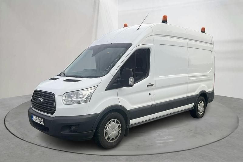 Vit Begagnad 2018 Ford Transit | 149 000 kr (Superpris) - Bild 1/4
