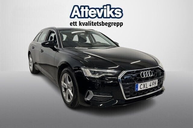 Brilliantsvart Begagnad 2023 Audi A6 Sport Kombi | 514 900 kr (Dyr) - Bild 1/2