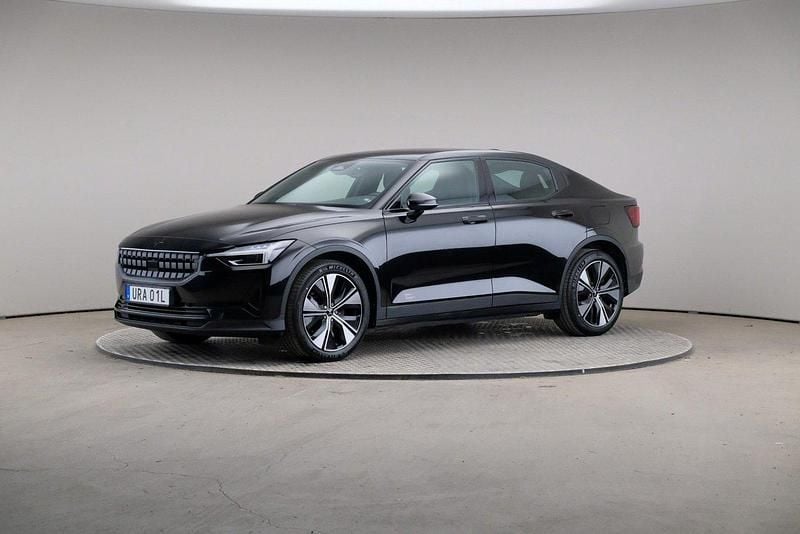 Svart (void (solid)) Begagnad 2022 Polestar 2 Long Range Single Motor Sedan | 319 000 kr (Marknadspris) - Bild 1/4