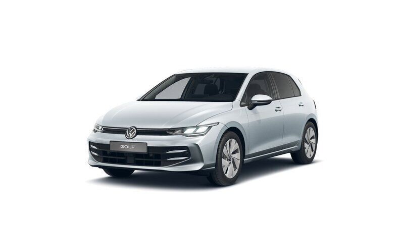 Vit Ny 2025 VW Golf VIII Life Halvkombi | 324 200 kr (Marknadspris) - Bild 1/4