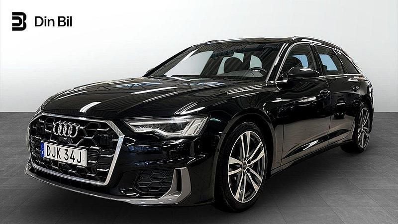 Mytsvart metallic Begagnad 2024 Audi A6 S-Line Kombi | 529 000 kr (Dyr) - Bild 1/4