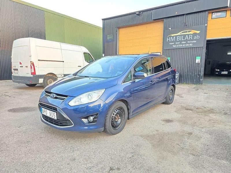 Blå Begagnad 2011 Ford Grand C-Max Titanium Minibuss | 79 900 kr - Bild 1/4