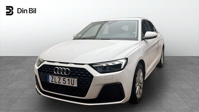 Vit Begagnad 2020 Audi A1 Sportback Proline Halvkombi | 224 000 kr (Marknadspris) - Bild 1/4