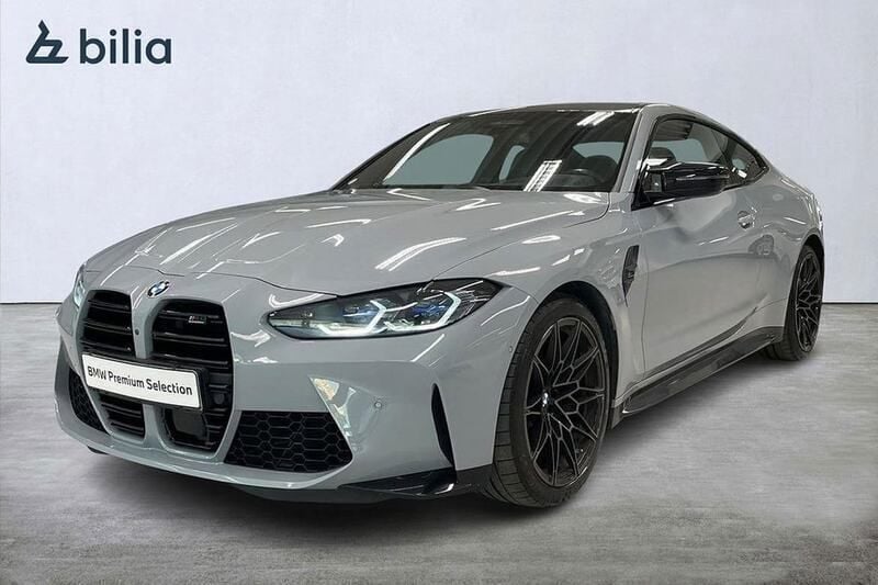 Grå Begagnad 2021 BMW M4 Competition Edition Sportkupé | 749 900 kr (Superpris) - Bild 1/4