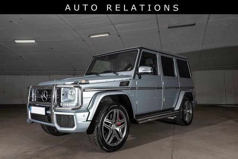 Begagnad Mercedes G63 AMG AMG 544 HK (400 kW) 2015 Ljusblå metallic SUV